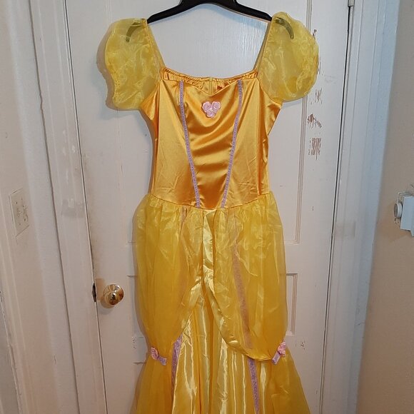 Princess Belle Costume Dress For Women, XXL - Picture 2 of 6